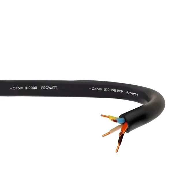 Câble U1000R rigide 3X2.5MM2 50M