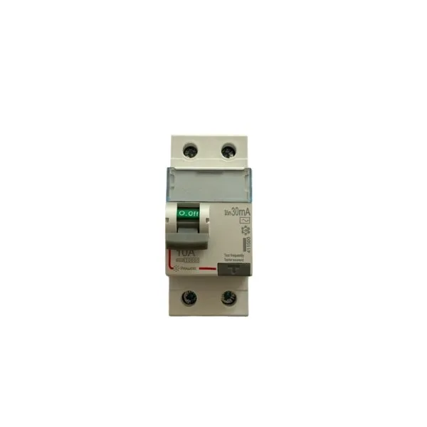 Disjoncteur différentiel 2P 10A 30mA