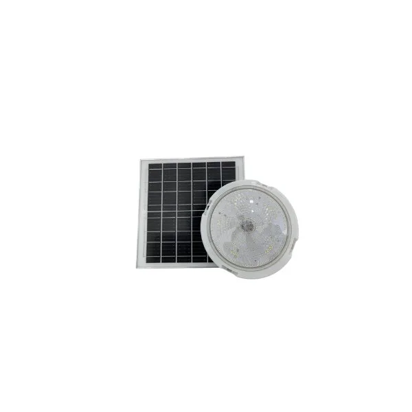 Lampadaire solaire de maison rond 50W