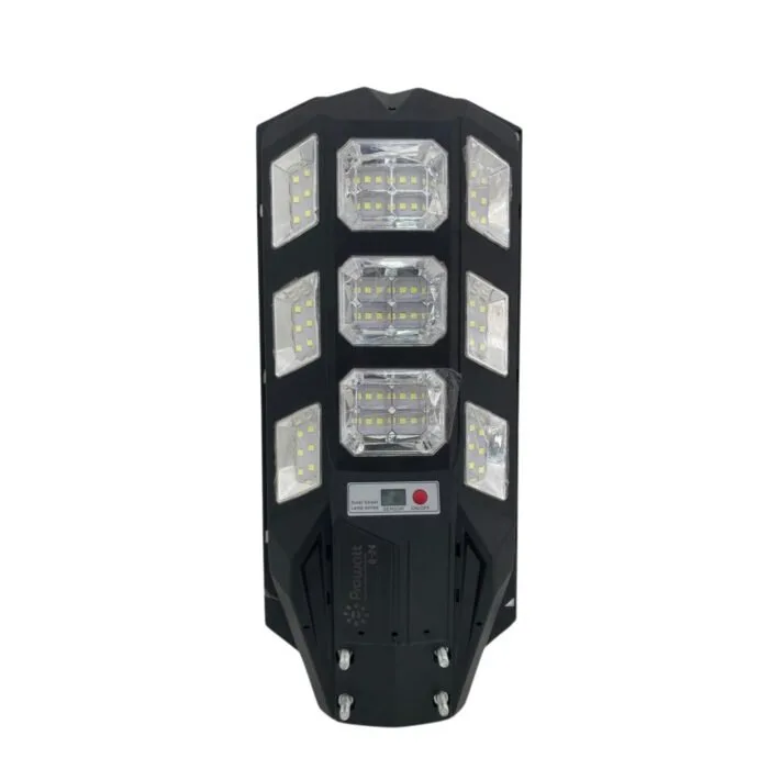 Lampadaire solaire triple 300W IP65