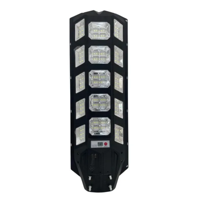 Lampadaire solaire triple 500W IP65
