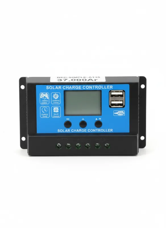 Régulateur simple PWM 10A std – solar charge controller 12V/24V