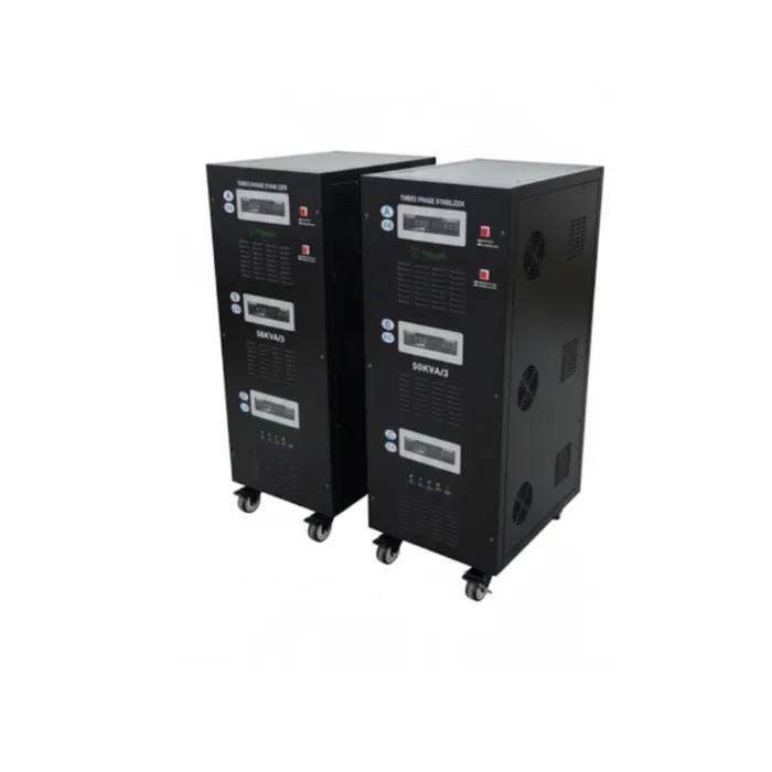 Stabilisateur servomoteur 50KVA triphase CE Prowatt