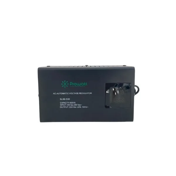 Stabilisateur slim relais 500VA CE Prowatt